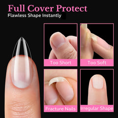 AZUREBEAUTY hand applying a tip showing quick DIY application benefit