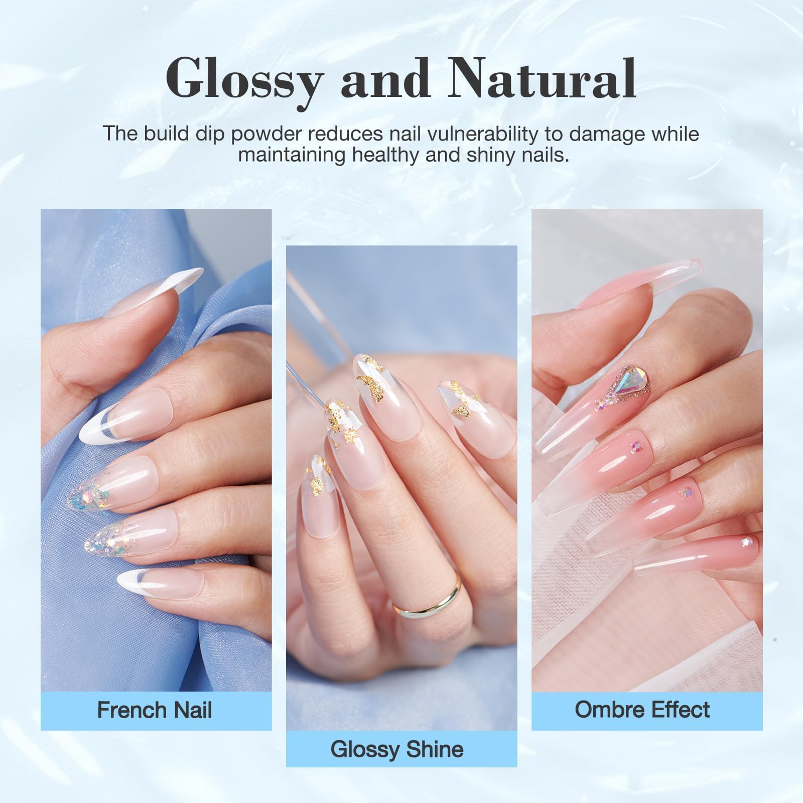 AZUREBEAUTY open jar top view highlighting quantity and crystal-clear color benefit
