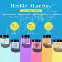 AZUREBEAUTY label close-up showing ingredient highlights for nail-friendly care