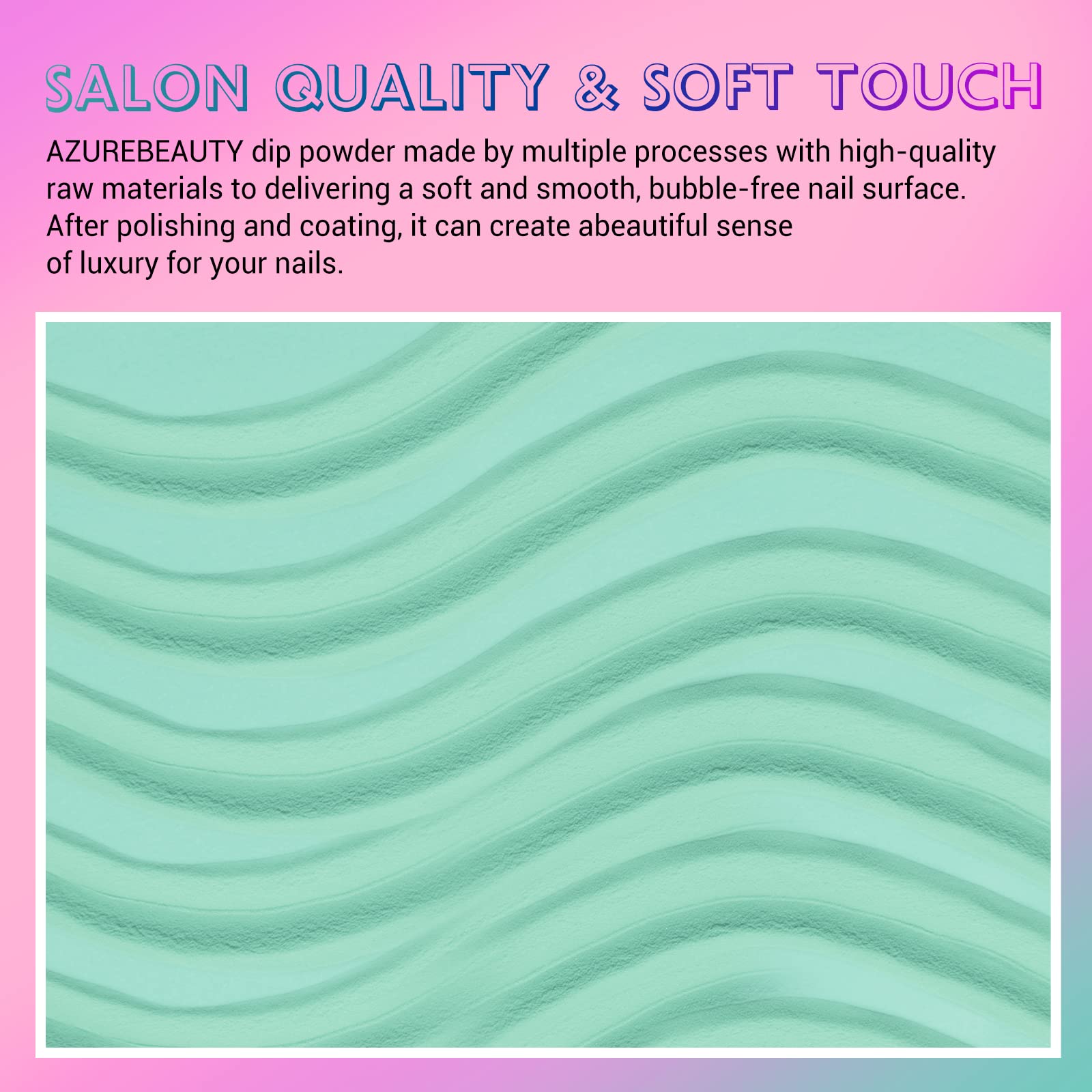 AZUREBEAUTY lid and label close-up showing ingredient callouts for informed buyers