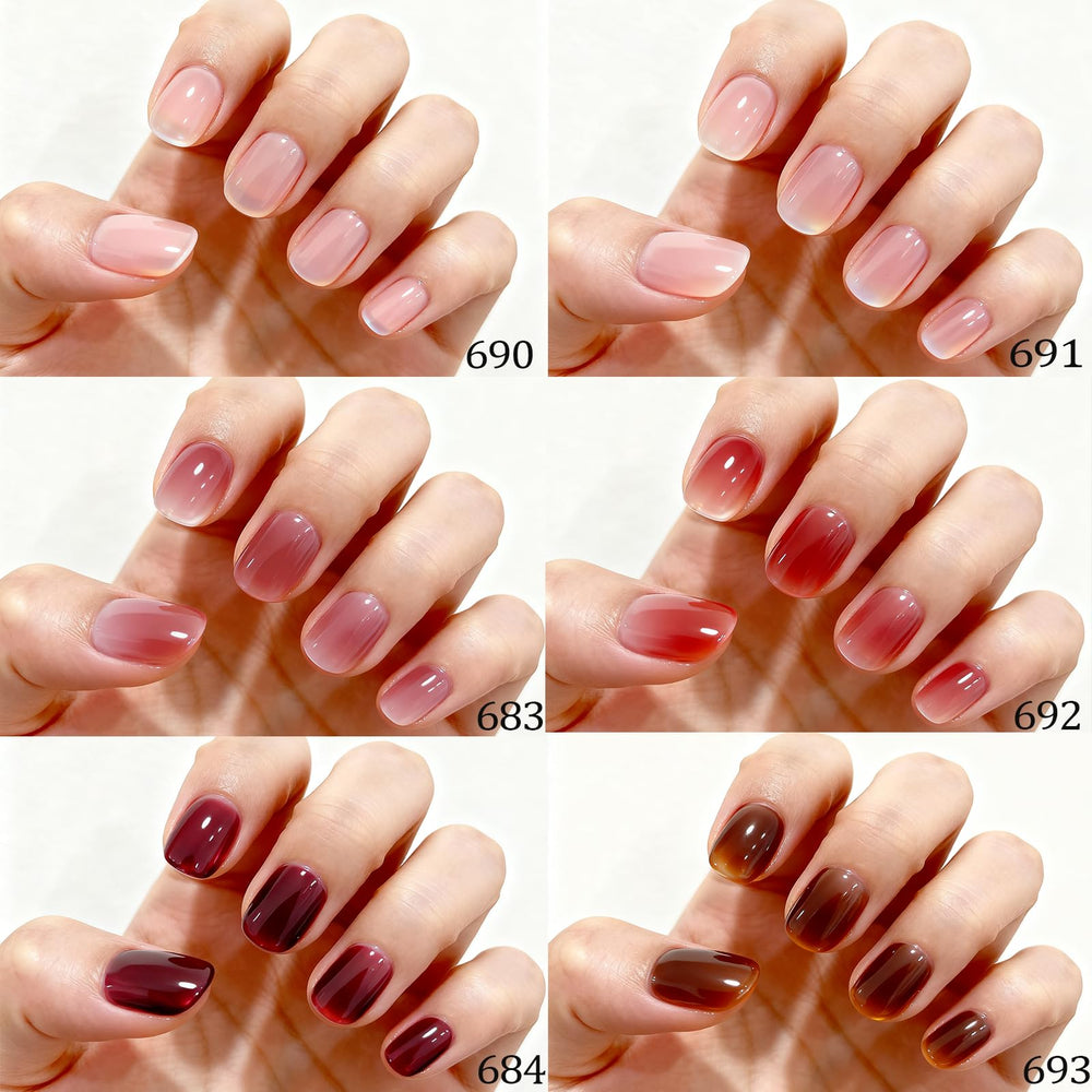 AZUREBEAUTY lifestyle desk manicure scene showing quick at-home salon results