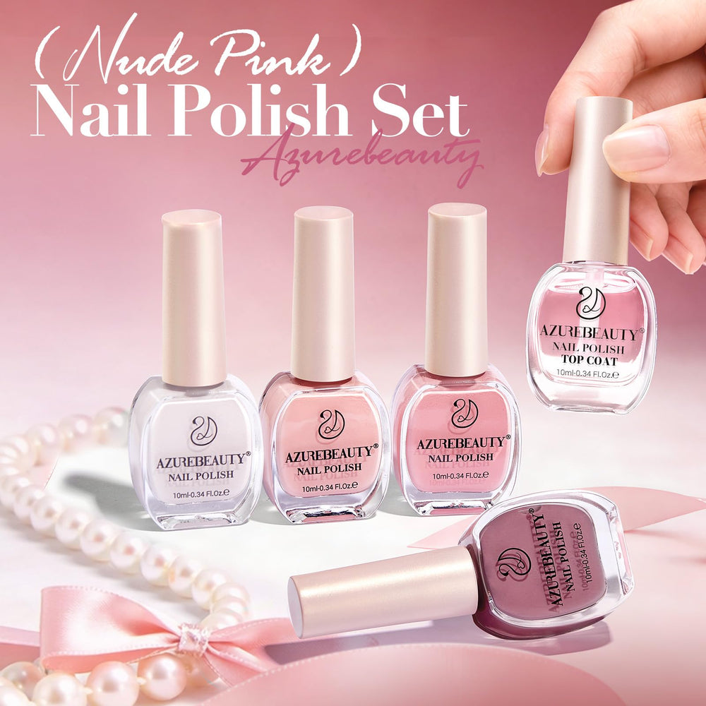 AZUREBEAUTY lifestyle wearing set on hands showing natural everyday look