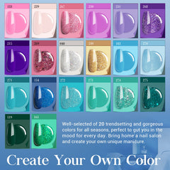 azurebeauty liquid bottles labels showing base top activator for durability
