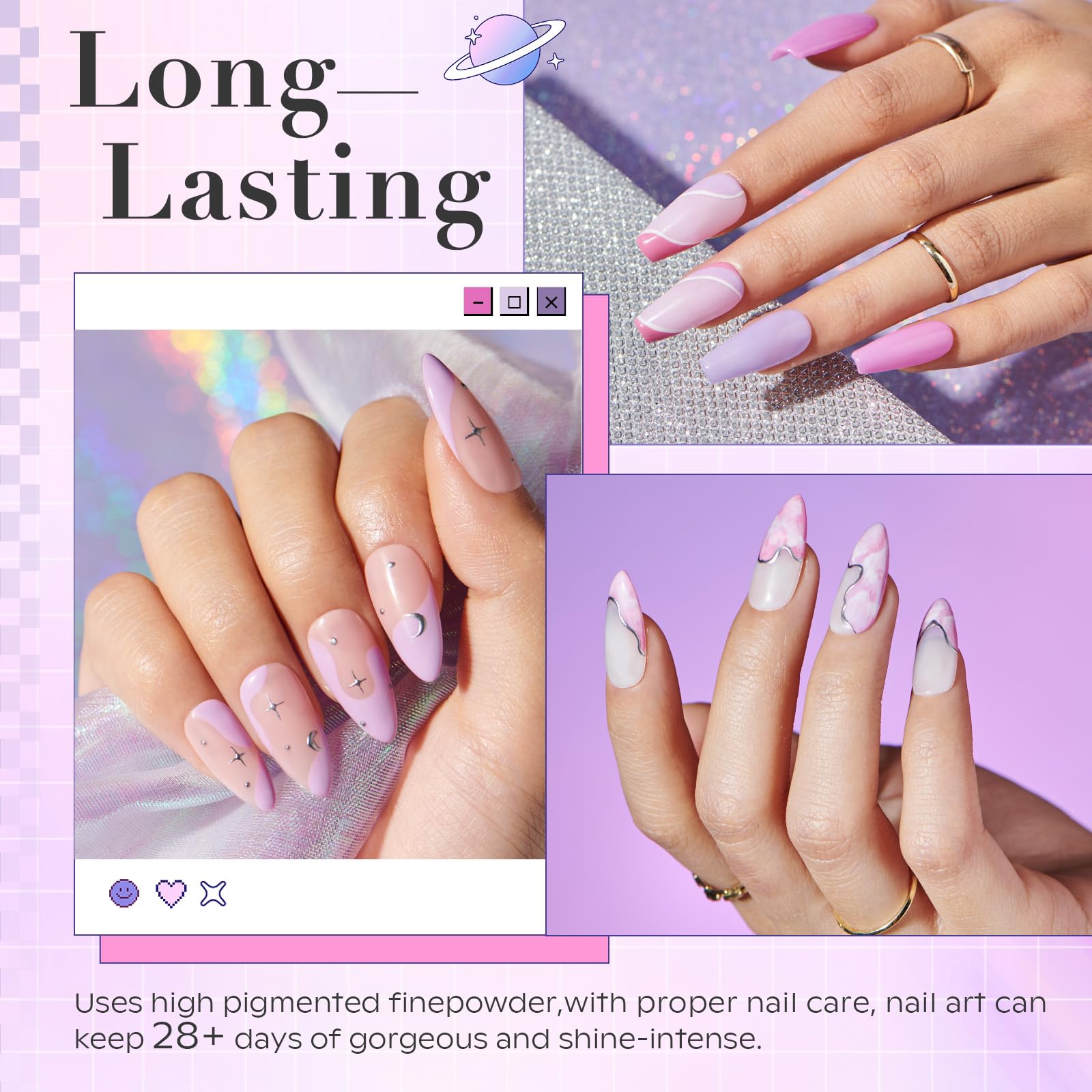 AZUREBEAUTY base activator and topcoat bottles clear labels for correct step-by-step use