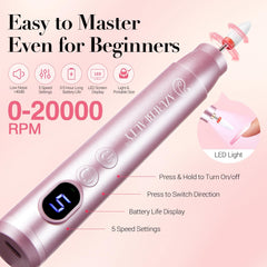AZUREBEAUTY base top activator and brush saver bottles for smooth application