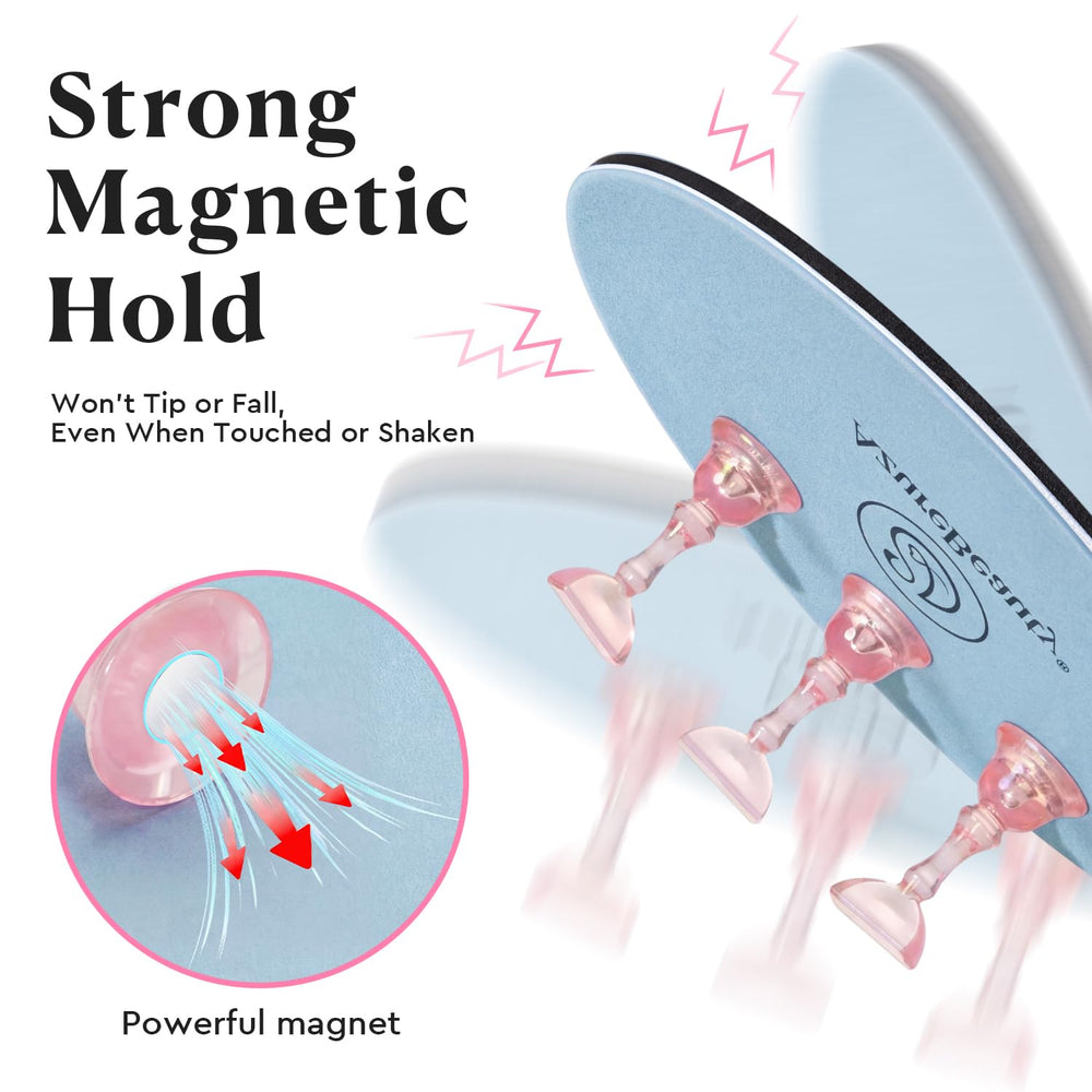 AZUREBEAUTY detailed view of magnetic holder demonstrating secure snap-fit