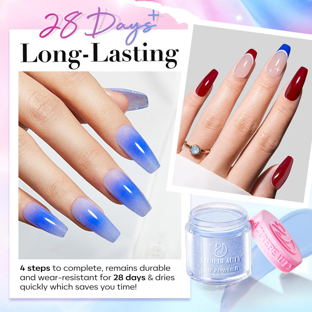 AZUREBEAUTY nail file and spare brush heads for easy maintenance