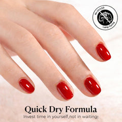 AZUREBEAUTY burgundy nail on deep skin showing radiant pop benefit