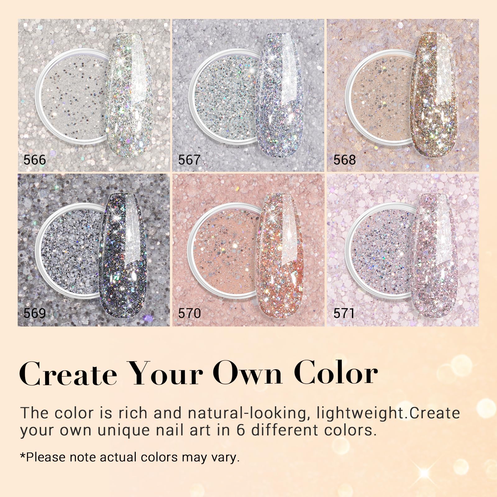 AZUREBEAUTY nail tip demo black and pink illustrating mix-and-match designs