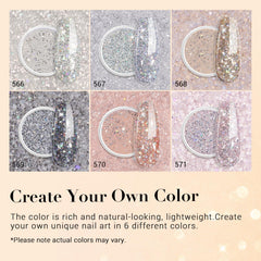 AZUREBEAUTY nail tip demo black and pink illustrating mix-and-match designs
