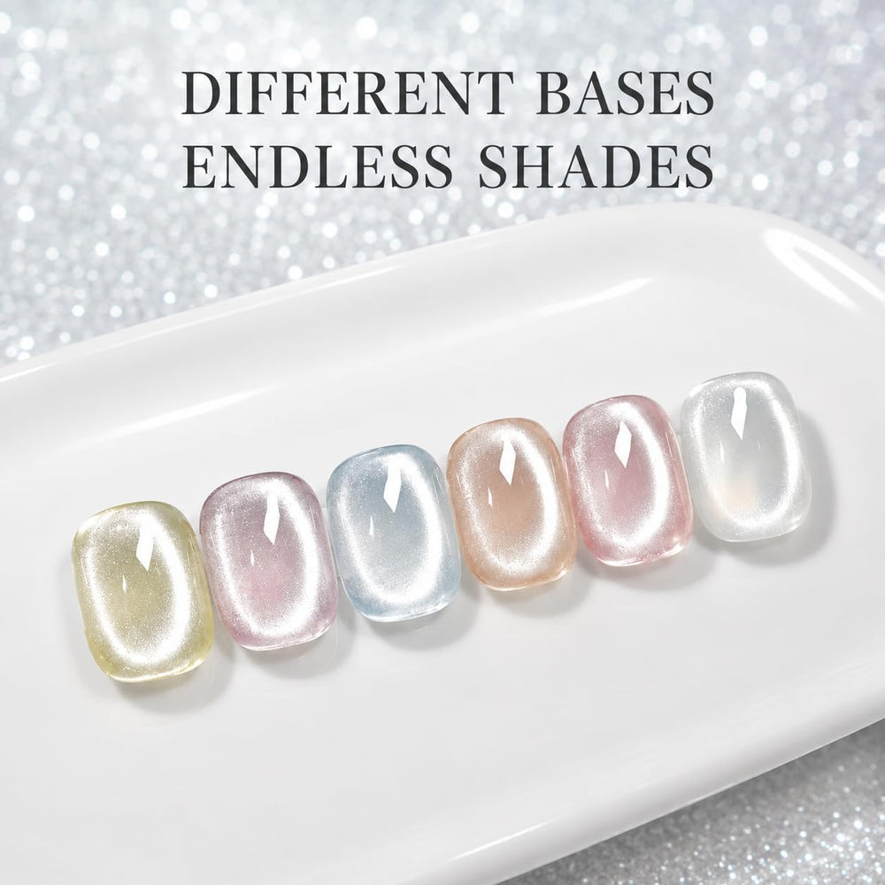 AZUREBEAUTY nails in use showing finished manicure and long-lasting shine benefit