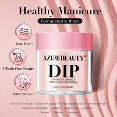 AzureBeauty brush stroke texture demonstrates smooth finish and blendability
