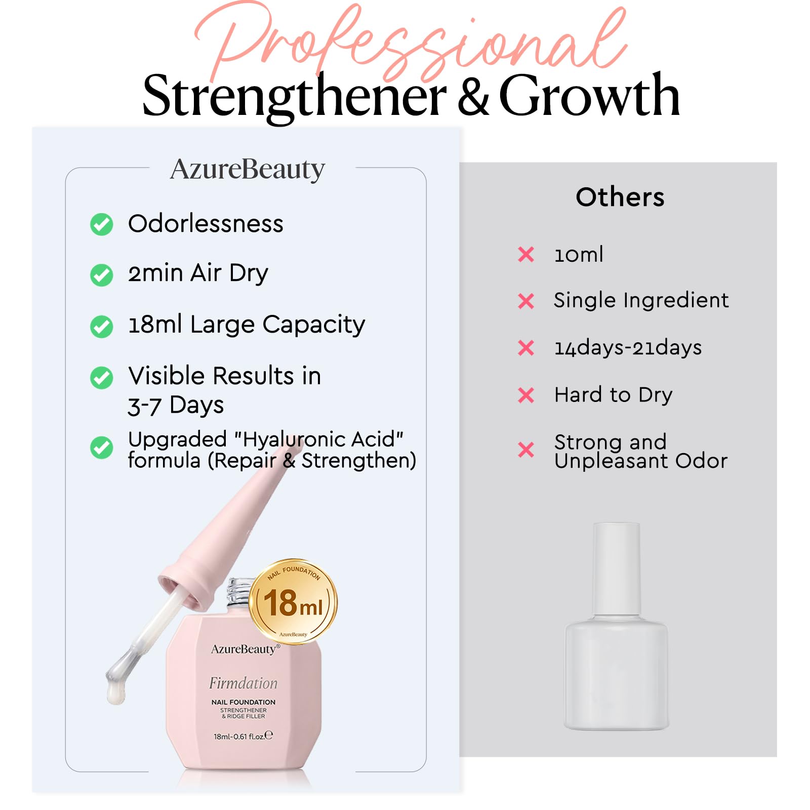 AzureBeauty peelable removal demo for gentle, no-soak removal