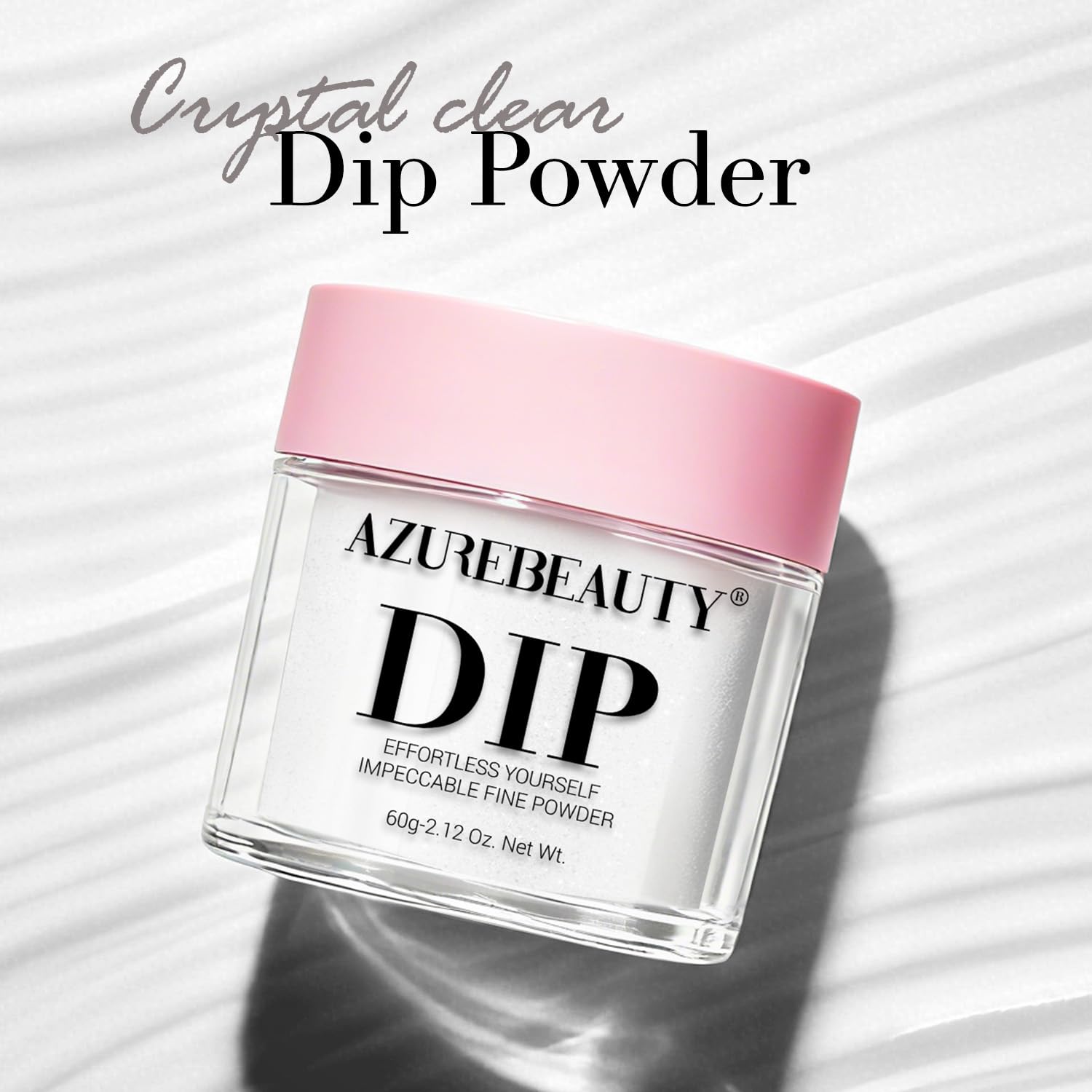 AZUREBEAUTY salon workstation with tools showing professional-ready dip setup