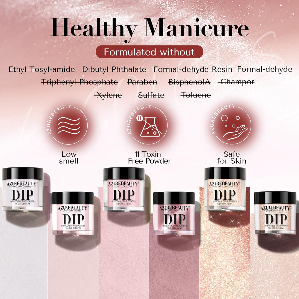 AZUREBEAUTY size comparison showing kit scale and included pots benefit