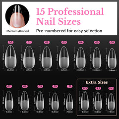 AZUREBEAUTY tips next to coin showing scale and generous 40-per-size quantity