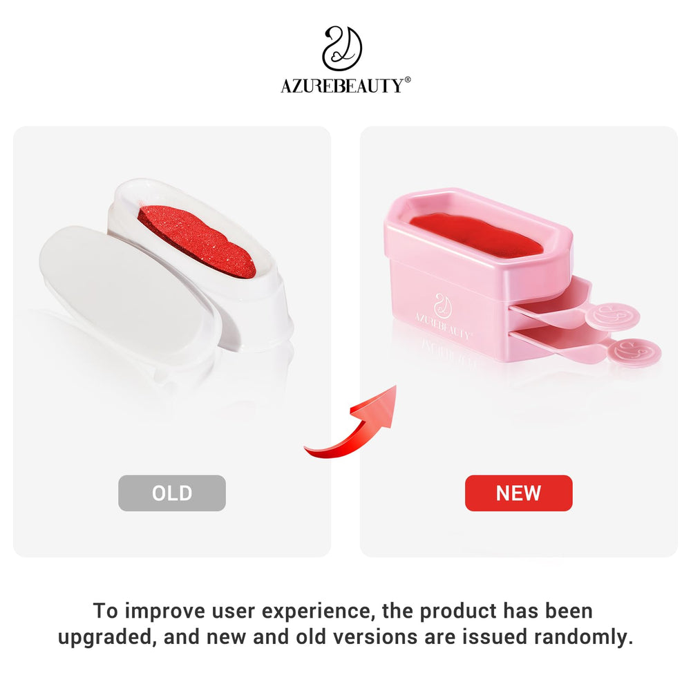azurebeauty size scale comparison with bottles and jars for portion clarity