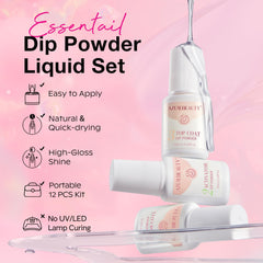 AZUREBEAUTY kit next to measuring tape showing true size