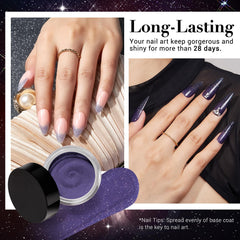 AZUREBEAUTY nail wheel swatches displaying six shades for outfit matching