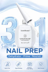 AZUREBEAUTY product droplet texture highlighting fast drying and low odor