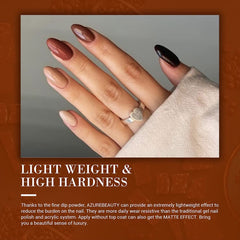 AZUREBEAUTY powder texture detail highlighting fine grind and even finish