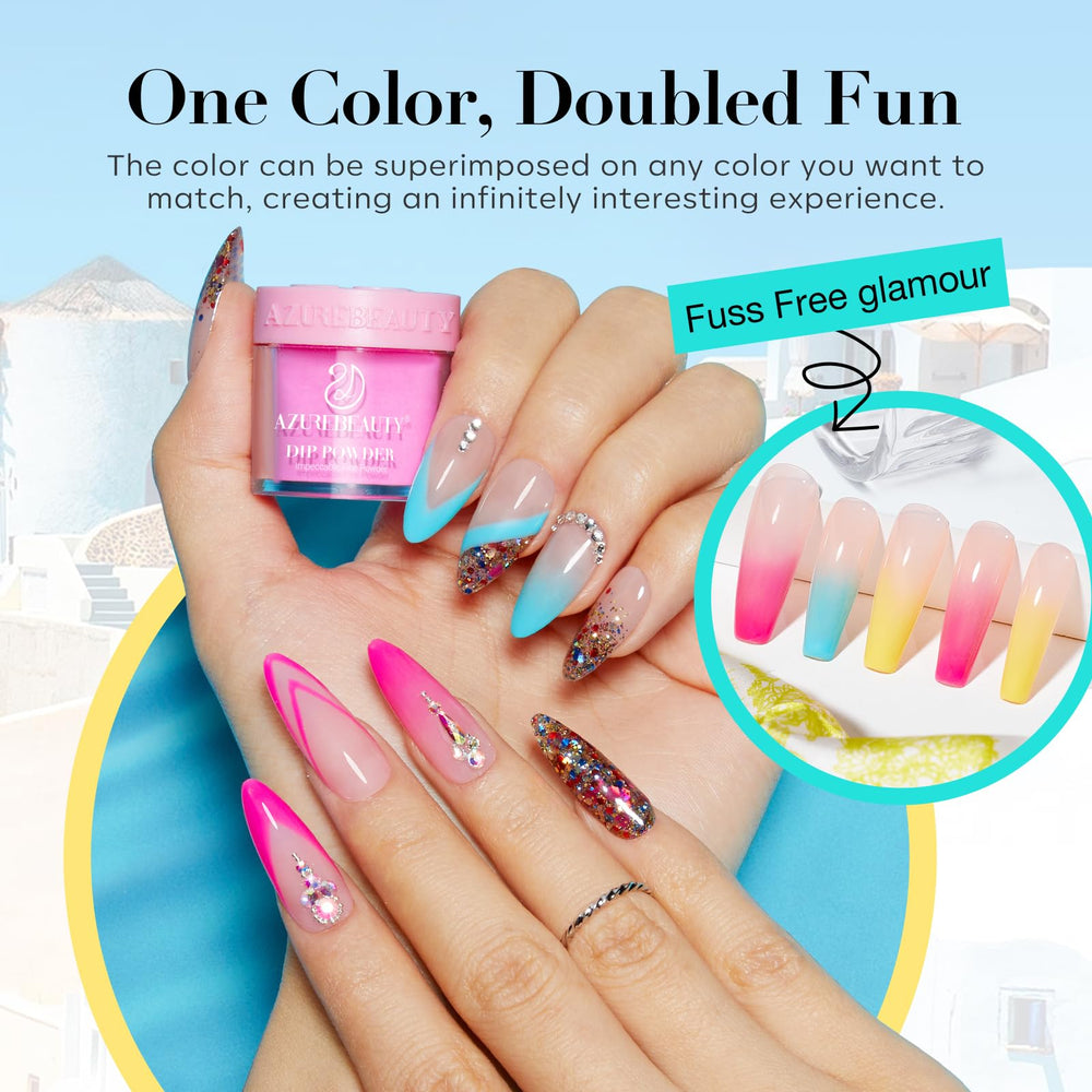 AZUREBEAUTY tools and accessories organized for easy home manicure benefit