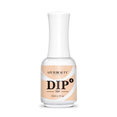 AZUREBEAUTY top coat front bottle showing label and volume benefit