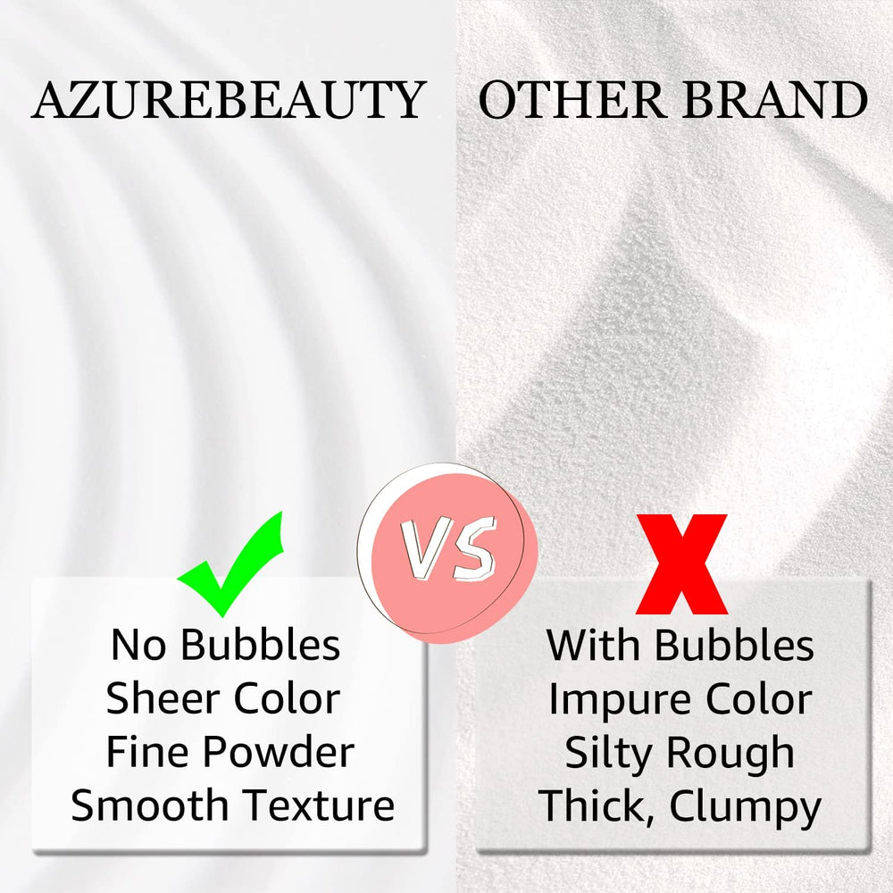 AZUREBEAUTY glossy topcoat finish showing high-shine results after application