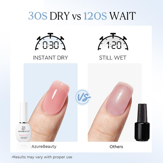 AZUREBEAUTY wide brush close-up for even application and faster coverage