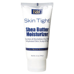 B&C Skin Tight front packaging showing jar and benefit of deep hydration