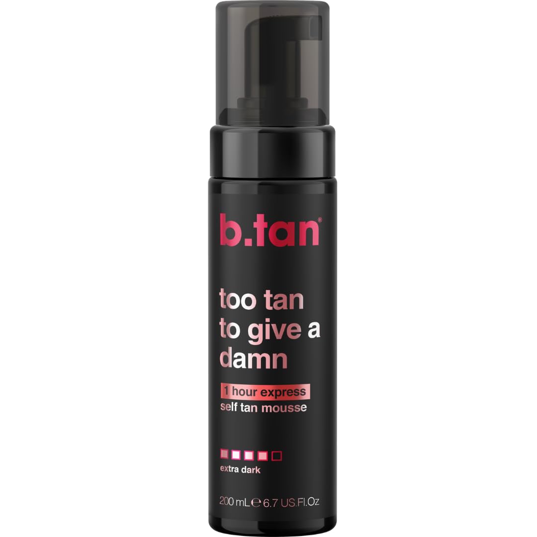 B.TAN bottle front view showing product and benefits
