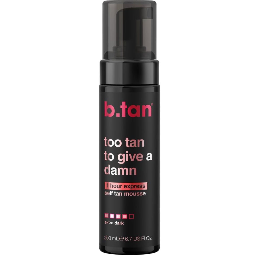 B.TAN bottle front view showing product and benefits