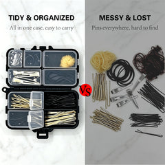 B1jounie YA hair ties and rubber bands arranged to show elasticity and variety
