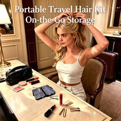 B1jounie YA U-shaped pin detail highlighting durability for secure buns