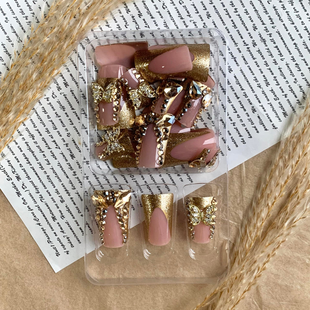 BABALAL included nail glue and kit, benefit: secure longer-lasting wear