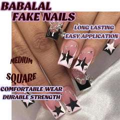 BABALAL application kit with glue showing quick at-home use convenience