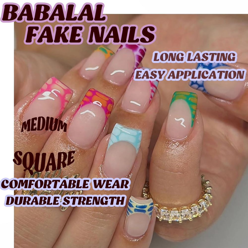 BABALAL filed squoval shaped nails demonstrating custom shaping benefit