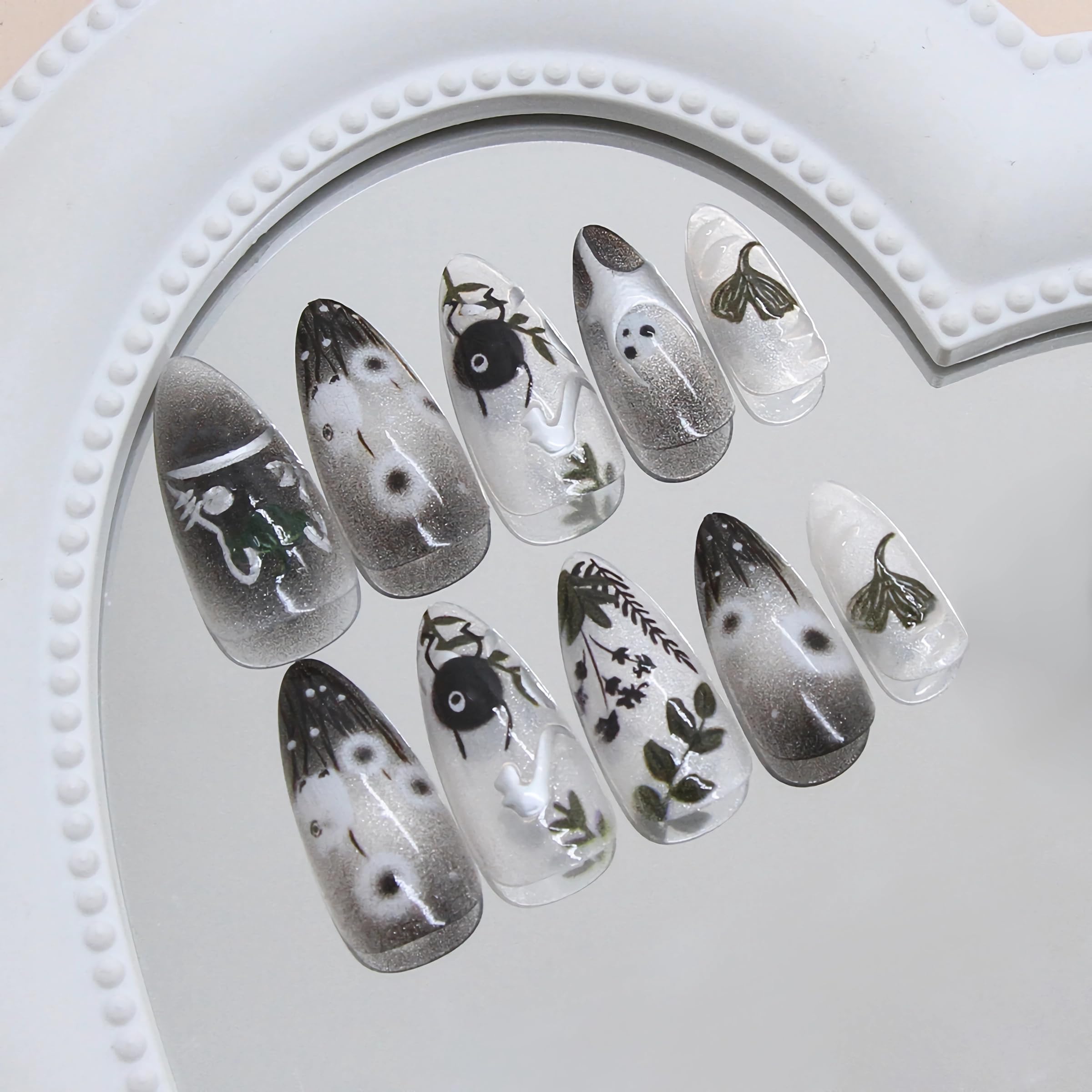BABALAL close-up of glossy nail texture highlighting smooth finish and high shine