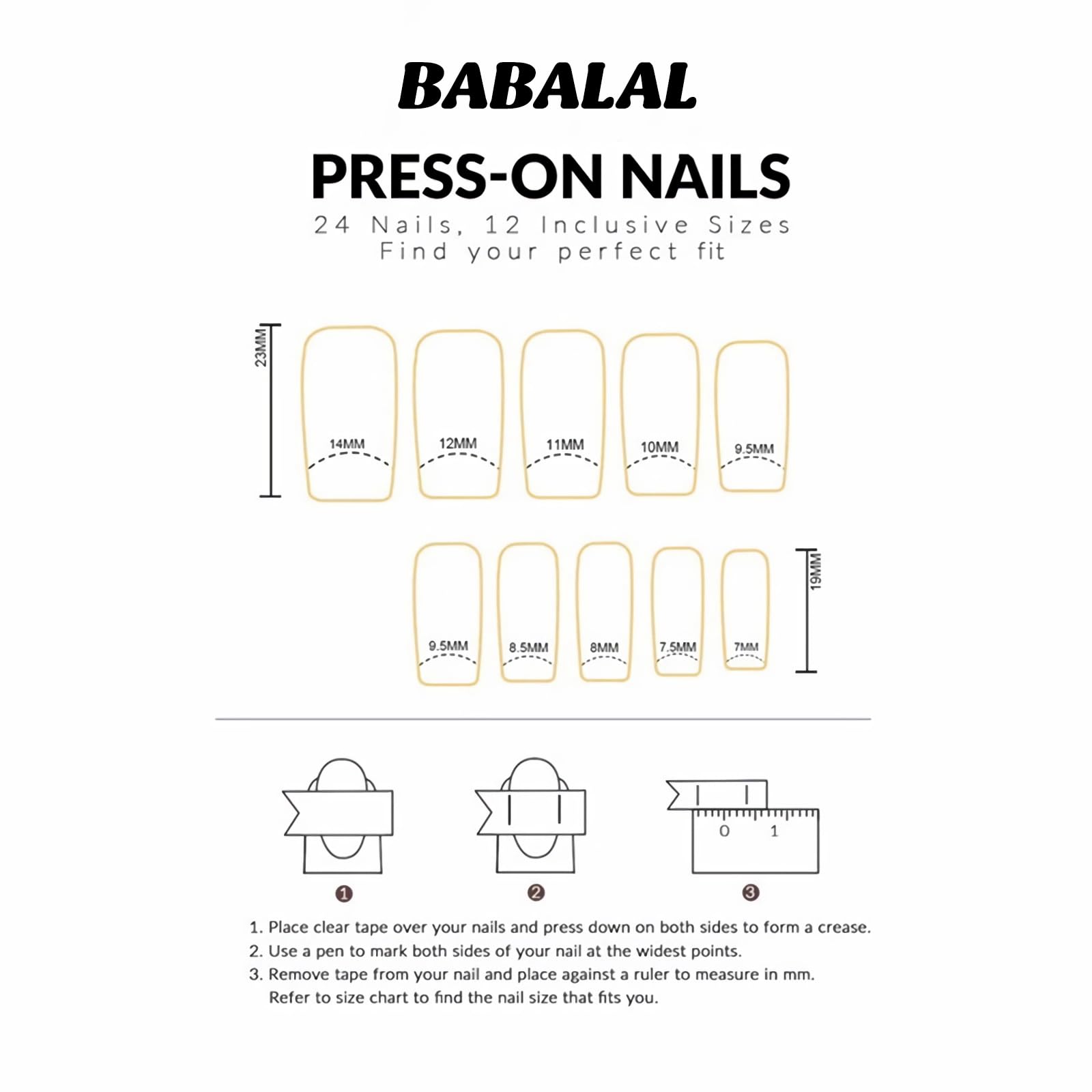 BABALAL side profile displaying natural curvature for comfortable wear