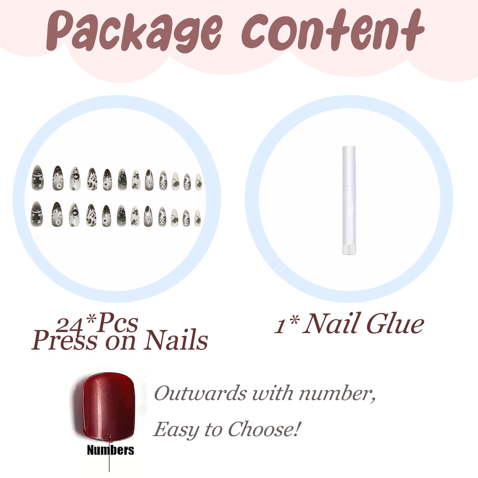 BABALAL single nail detail showing natural curvature for comfortable fit