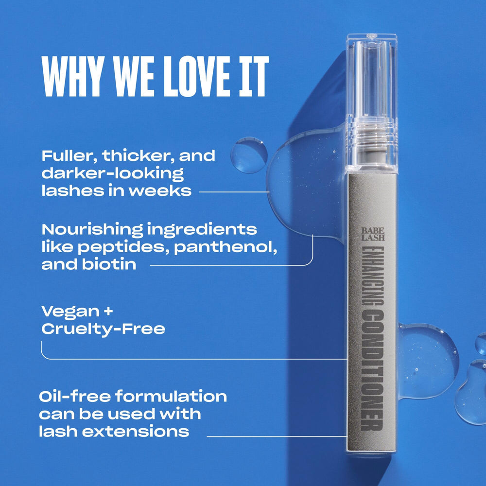 Babe Original serum texture close-up showing lightweight hydrating formula benefit