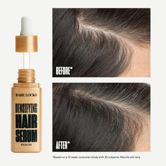 BABE ORIGINAL serum texture close-up highlighting lightweight absorption benefit