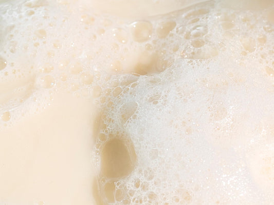 Babo Botanicals close-up texture highlighting moisturizing shea benefit