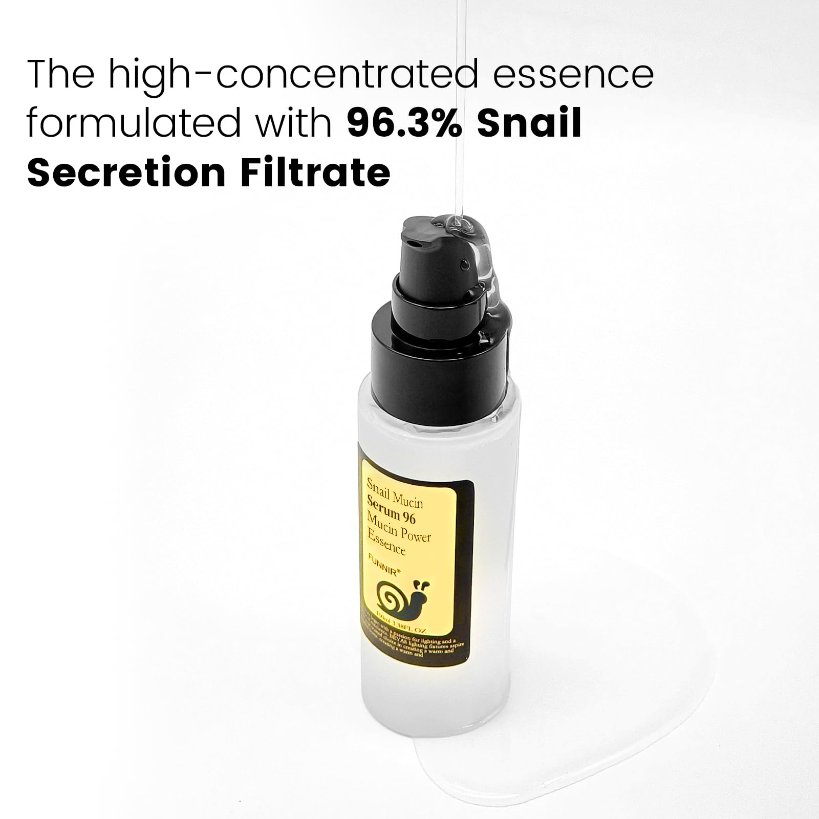 BabyFaceDiary FUNNIR application on hand demonstrating thin spreadable layer and immediate hydration
