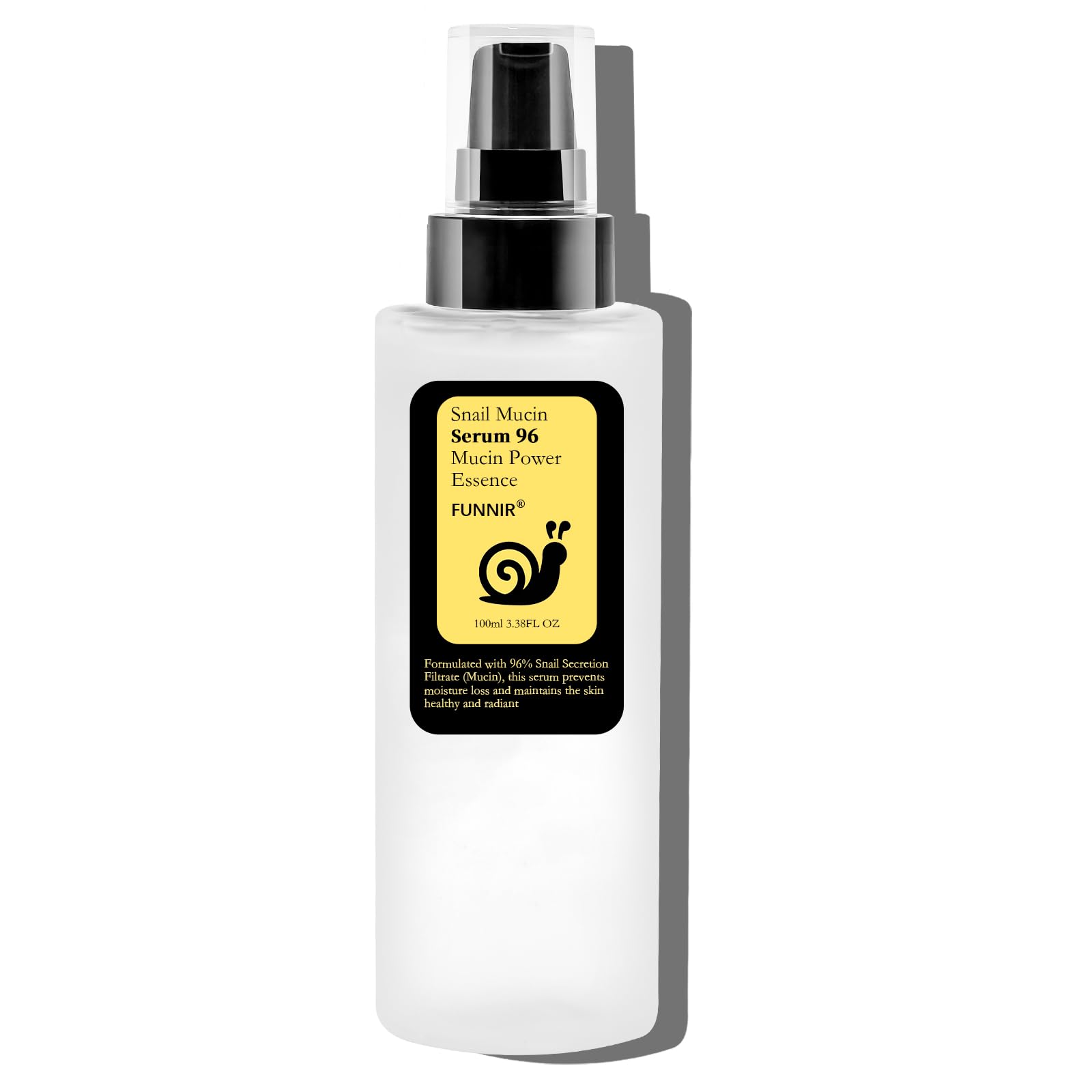 BabyFaceDiary FUNNIR front packaging showing bottle and label for clear product ID and trust