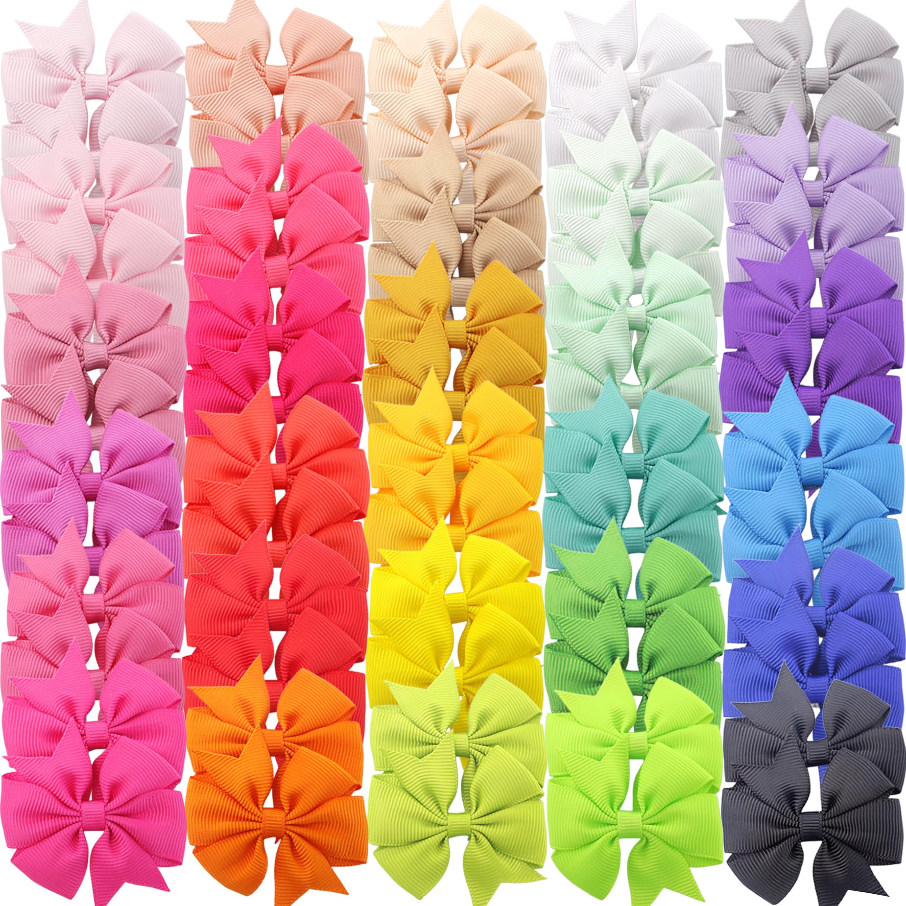 Babymatch front packaging showing colorful bow clips and convenience