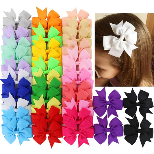 Babymatch front packaging showing 40-piece bow set and vibrant colors