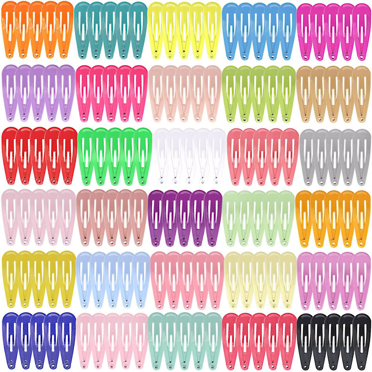 Babymatch front packaging showing 150 colorful mini snap clips, easy selection