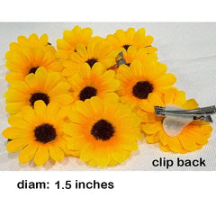 Backgarden clip worn in bridal side hairstyle showing elegant, secure hold