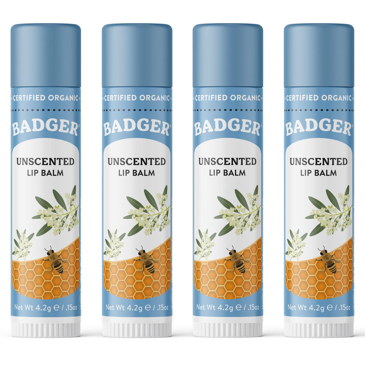 Badger front tube showing label and clean design benefiting easy identification